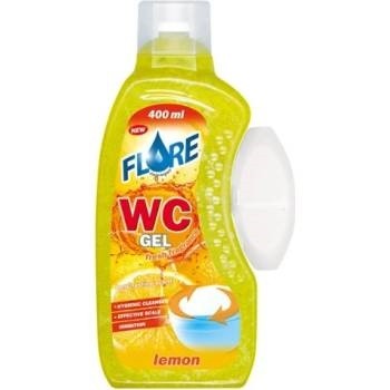 Flore WC gel lemon 400ml - Drogerie Koupelna a WC Vonné závěsky